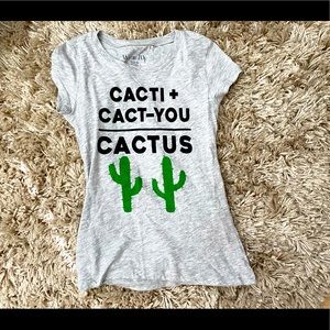 🌵Cactus tshirt (juniors 3-5)